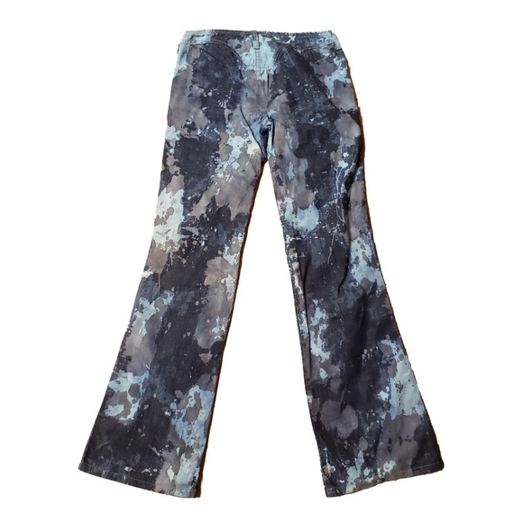 Diesel Paint Splatter Camouflage Denim Jeans Dark Wash - Picture 2 of 3